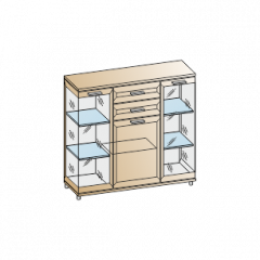 Гостиная Мелисса Композиция 7 (Гикори Джексон светлый) в Кургане - kurgan.mebel24.online | фото 8