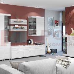 Гостиная Мелисса Композиция 7 (Снежный Ясень) в Кургане - kurgan.mebel24.online | фото