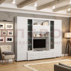 Гостиная Мелисса Композиция 9 (Снежный Ясень) в Кургане - kurgan.mebel24.online | фото