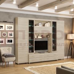 Гостиная Мелисса Композиция 9 (Ясень Асахи) в Кургане - kurgan.mebel24.online | фото