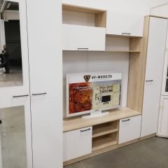 Гостиная МГС 3 Исполнение 1 (Дуб сонома/Белый) в Кургане - kurgan.mebel24.online | фото 6