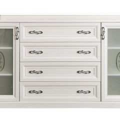 Гостиная Мишель 1+комод+зеркало+1 в Кургане - kurgan.mebel24.online | фото 3