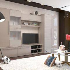 Стенка Монако МДФ в Кургане - kurgan.mebel24.online | фото