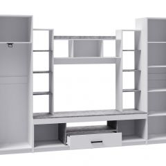 Гостиная СИДНЕЙ-2 ЛДСП Белый /ЛДСП Ателье светлое в Кургане - kurgan.mebel24.online | фото 2