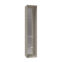 Гостиная София СП-5 Пенал-витрина МДФ Дуб крафт белый в Кургане - kurgan.mebel24.online | фото 2