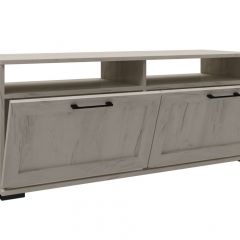 Гостиная София СТ-1 Тумба ТВ МДФ Дуб крафт белый в Кургане - kurgan.mebel24.online | фото 2