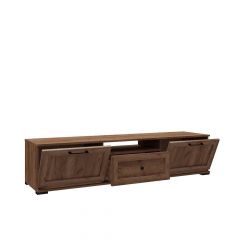 Гостиная София СТ-2 Тумба ТВ МДФ Дуб крафт табачный в Кургане - kurgan.mebel24.online | фото 2
