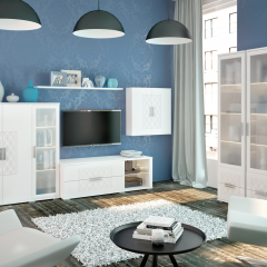 Гостиная Тиффани (модульная) в Кургане - kurgan.mebel24.online | фото 2