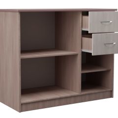 Комод АЛЛА (Ясень шимо светлый/темный) Эко в Кургане - kurgan.mebel24.online | фото 2