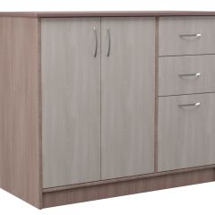 Комод АЛЛА (Ясень шимо светлый/темный) Эко в Кургане - kurgan.mebel24.online | фото