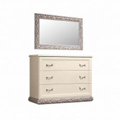 Комод Тиффани штрих-лак/серебро (ТФКМ-1) в Кургане - kurgan.mebel24.online | фото