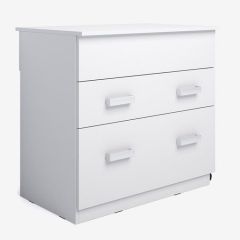 Комод-трансформер, с 2мя ящ. (Белый) в Кургане - kurgan.mebel24.online | фото