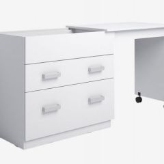 Комод-трансформер, с 2мя ящ. (Белый) в Кургане - kurgan.mebel24.online | фото 2
