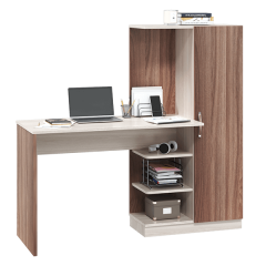 Стол компьютерный Софт (УНИ) Ясень темный/светлый в Кургане - kurgan.mebel24.online | фото 2