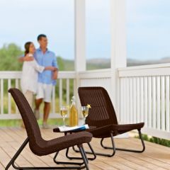 Комплект мебель Рио Патио (Rio Patio set) виски-коричневый в Кургане - kurgan.mebel24.online | фото 3