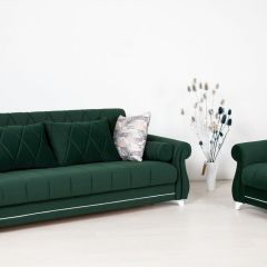 Комплект Роуз ТД 411 диван-кровать + кресло + комплект подушек в Кургане - kurgan.mebel24.online | фото