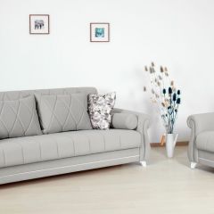 Комплект Роуз ТД 414 диван-кровать + кресло + комплект подушек в Кургане - kurgan.mebel24.online | фото 1