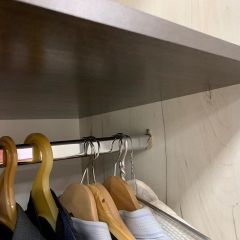 КРАФТ Спальный гарнитур (модульный) белый/венге в Кургане - kurgan.mebel24.online | фото 10