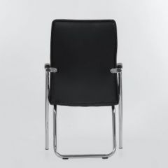 Кресло Barneo K-14 для посетителей и переговорных (черный) в Кургане - kurgan.mebel24.online | фото 3