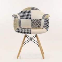 Кресло Barneo N-14 Patchwork трехцветный в Кургане - kurgan.mebel24.online | фото 4
