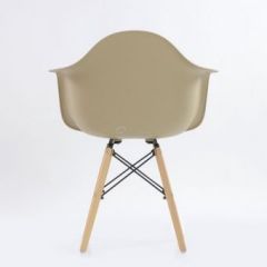 Кресло Barneo N-14 WoodMold капучино (темно-бежевый) в Кургане - kurgan.mebel24.online | фото 3