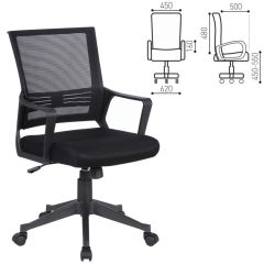 Кресло BRABIX "Balance MG-320" (черное) 531831 в Кургане - kurgan.mebel24.online | фото 2