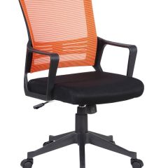Кресло BRABIX " Balance MG-320", черное/оранжевое, 531832 в Кургане - kurgan.mebel24.online | фото