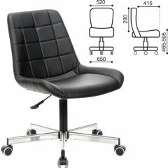 Кресло BRABIX "Deco MG-316" (черное) 532080 в Кургане - kurgan.mebel24.online | фото 2