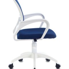 Кресло BRABIX "Fly MG-396W" (белый/темно-синее) 532399 в Кургане - kurgan.mebel24.online | фото 3