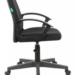 Кресло Бюрократ CH-808-LOW/#B черный 3С11 в Кургане - kurgan.mebel24.online | фото 3