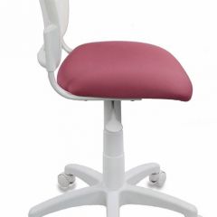 Кресло детское Бюрократ CH-W296NX/26-31 белый TW-15 розовый 26-31 в Кургане - kurgan.mebel24.online | фото 2