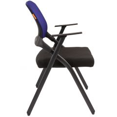 Кресло для посетителей CHAIRMAN NEXX (ткань стандарт черный/сетка DW-61) в Кургане - kurgan.mebel24.online | фото 3