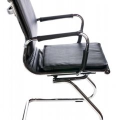 Кресло для посетителя Бюрократ CH-993-Low-V/Black на черный в Кургане - kurgan.mebel24.online | фото 2