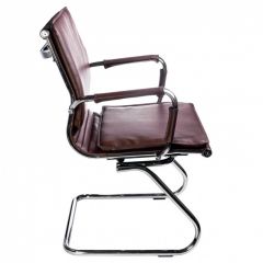Кресло для посетителя Бюрократ CH-993-Low-V/Brown коричневый в Кургане - kurgan.mebel24.online | фото 2