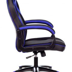 Кресло игровое Бюрократ VIKING 2 AERO BLUE черный/синий в Кургане - kurgan.mebel24.online | фото 3