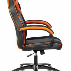 Кресло игровое Бюрократ VIKING 2 AERO ORANGE черный/оранжевый в Кургане - kurgan.mebel24.online | фото 3