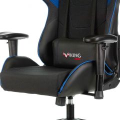 Кресло игровое Бюрократ VIKING 4 AERO BLUE черный/синий в Кургане - kurgan.mebel24.online | фото 5