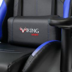 Кресло игровое Бюрократ VIKING 5 AERO BLUE черный/синий в Кургане - kurgan.mebel24.online | фото 7