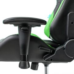 Кресло игровое Бюрократ VIKING 5 AERO LGREEN черный/салатовый в Кургане - kurgan.mebel24.online | фото 5