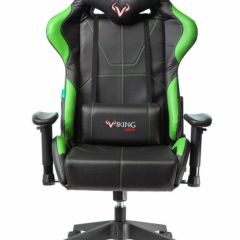 Кресло игровое Бюрократ VIKING 5 AERO LGREEN черный/салатовый в Кургане - kurgan.mebel24.online | фото 2