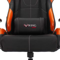 Кресло игровое Бюрократ VIKING 5 AERO ORANGE черный/оранжевый в Кургане - kurgan.mebel24.online | фото 7