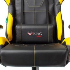 Кресло игровое Бюрократ VIKING 5 AERO YELLOW черный/желтый в Кургане - kurgan.mebel24.online | фото 7