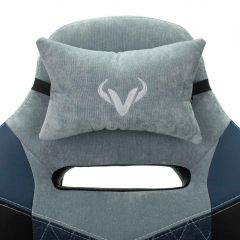 Кресло игровое Бюрократ VIKING 6 KNIGHT BL FABRIC синий в Кургане - kurgan.mebel24.online | фото 7
