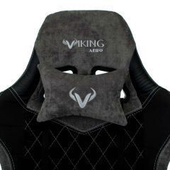 Кресло игровое Бюрократ VIKING 7 KNIGHT B FABRIC черный в Кургане - kurgan.mebel24.online | фото 7