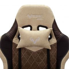 Кресло игровое Бюрократ VIKING 7 KNIGHT BR FABRIC коричневый/бежевый в Кургане - kurgan.mebel24.online | фото 6