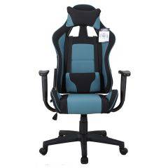 Кресло компьютерное BRABIX "GT Racer GM-100" (черное/голубое) 531818 в Кургане - kurgan.mebel24.online | фото 6
