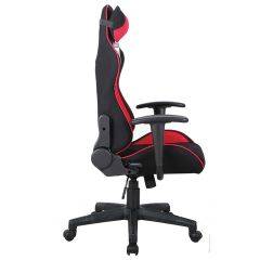 Кресло компьютерное BRABIX GT Racer GM-101 + подушка (ткань) черное/красное (531820) в Кургане - kurgan.mebel24.online | фото 6
