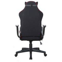 Кресло компьютерное BRABIX GT Racer GM-101 + подушка (ткань) черное/красное (531820) в Кургане - kurgan.mebel24.online | фото 8