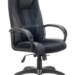 Кресло компьютерное BRABIX PREMIUM "Rapid GM-102" (экокожа/ткань, черное/серое) 532105 в Кургане - kurgan.mebel24.online | фото