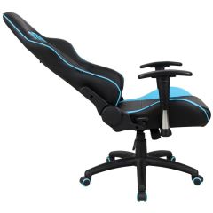 Кресло компьютерное BRABIX "GT Master GM-110" (черное/голубое) 531928 в Кургане - kurgan.mebel24.online | фото 5